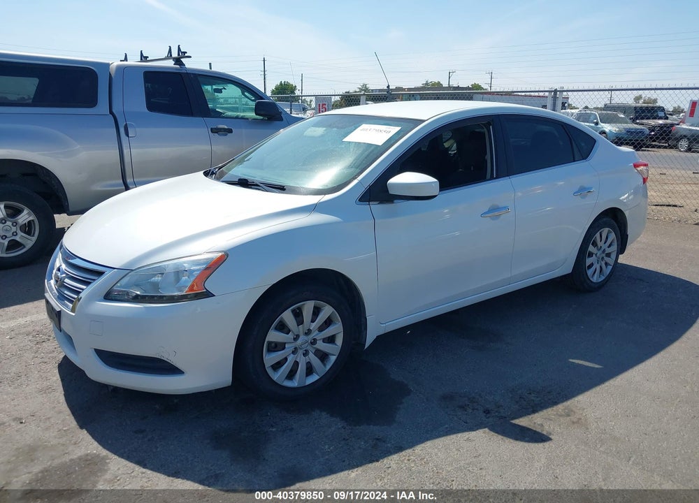 2013 NISSAN SENTRA SV VIN: 3N1AB7AP3DL781045
