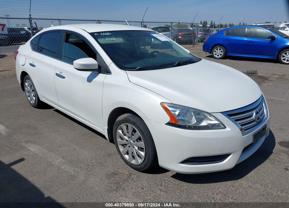 2013 NISSAN SENTRA SV VIN: 3N1AB7AP3DL781045