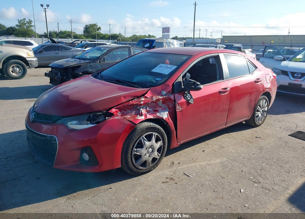 2014 TOYOTA COROLLA S VIN: 5YFBURHE8EP110549