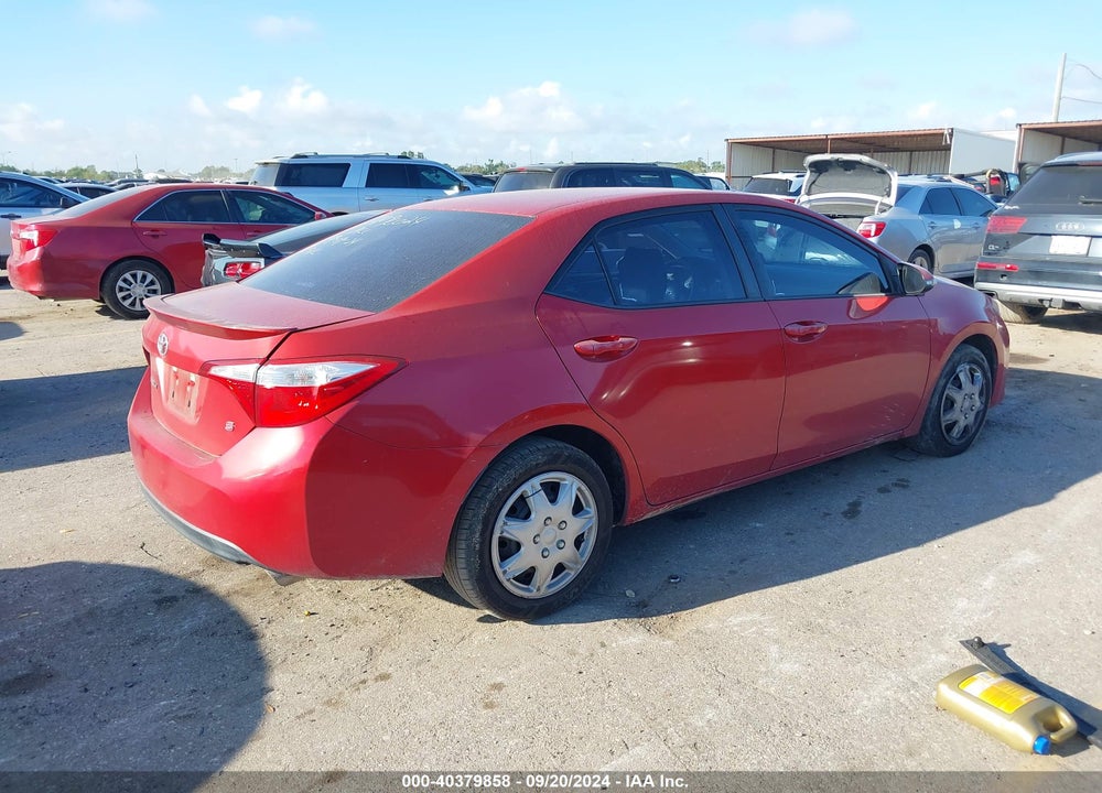 2014 TOYOTA COROLLA S VIN: 5YFBURHE8EP110549