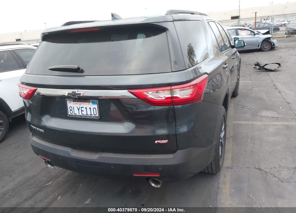 2020 CHEVROLET TRAVERSE FWD RS VIN: 1GNERJKW7LJ138501