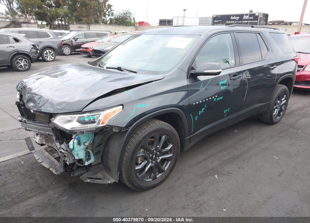 2020 CHEVROLET TRAVERSE FWD RS VIN: 1GNERJKW7LJ138501