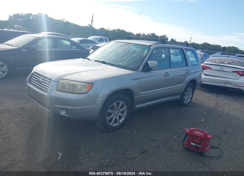 2006 SUBARU FORESTER 2.5X VIN: JF1SG65606H723318