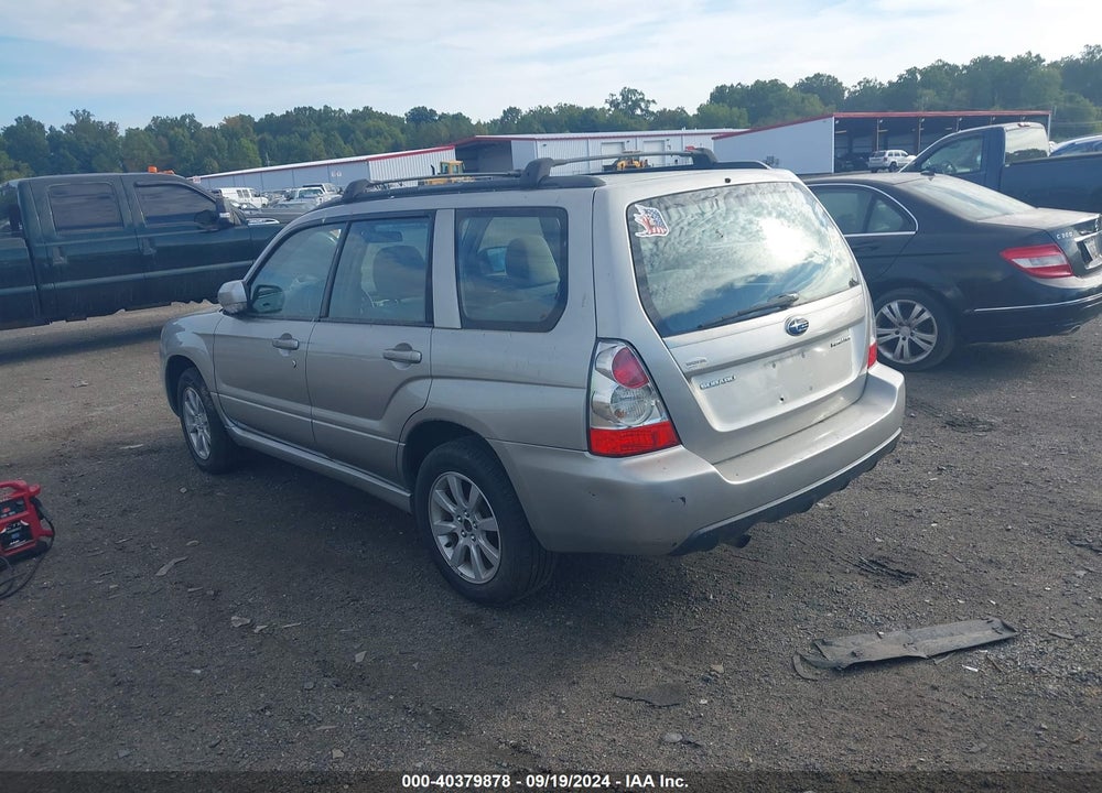 2006 SUBARU FORESTER 2.5X VIN: JF1SG65606H723318