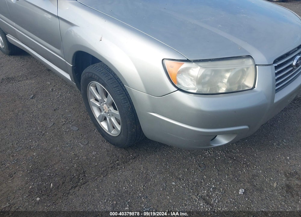 2006 SUBARU FORESTER 2.5X VIN: JF1SG65606H723318