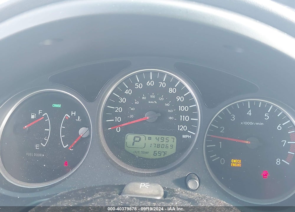 2006 SUBARU FORESTER 2.5X VIN: JF1SG65606H723318