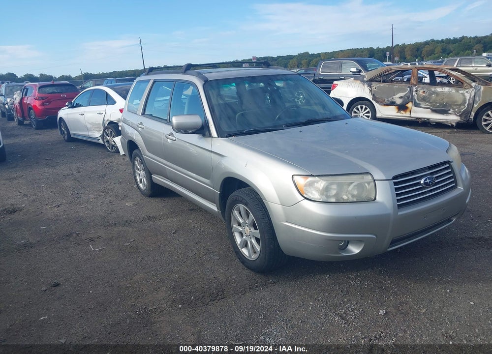 2006 SUBARU FORESTER 2.5X VIN: JF1SG65606H723318