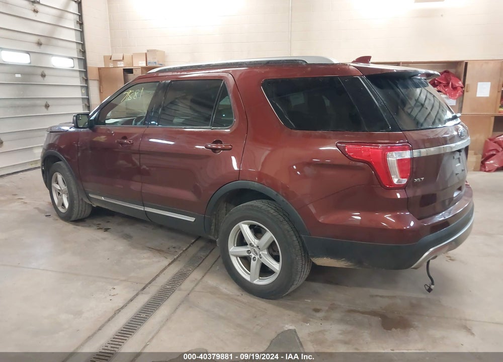 2016 FORD EXPLORER XLT VIN: 1FM5K8D83GGA29357