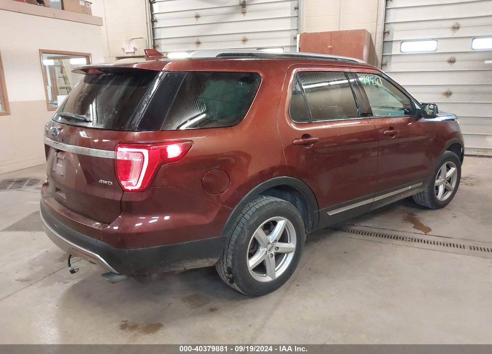 2016 FORD EXPLORER XLT VIN: 1FM5K8D83GGA29357