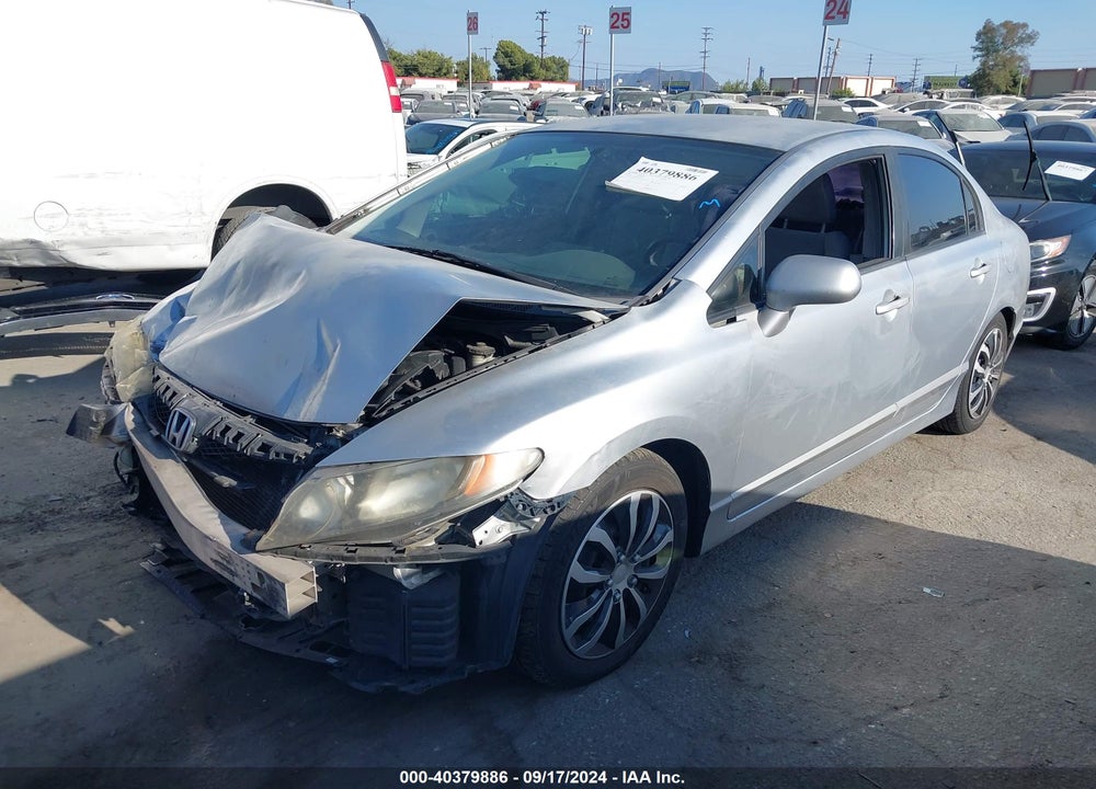2009 HONDA CIVIC LX VIN: 2HGFA16539H313571