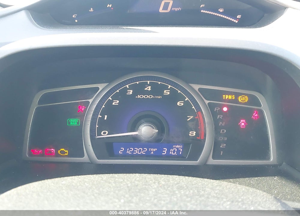 2009 HONDA CIVIC LX VIN: 2HGFA16539H313571