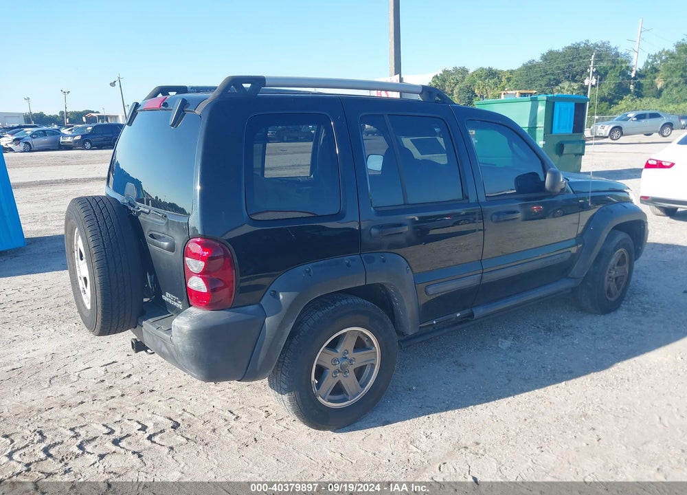 2006 JEEP LIBERTY RENEGADE VIN: 1J4GK38K56W190314