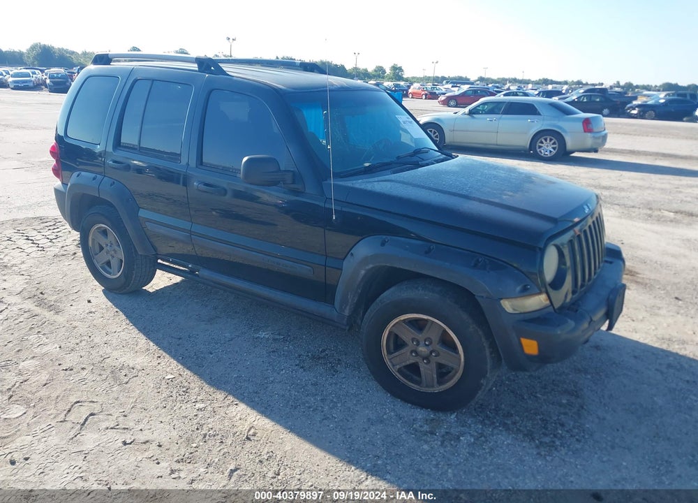 2006 JEEP LIBERTY RENEGADE VIN: 1J4GK38K56W190314