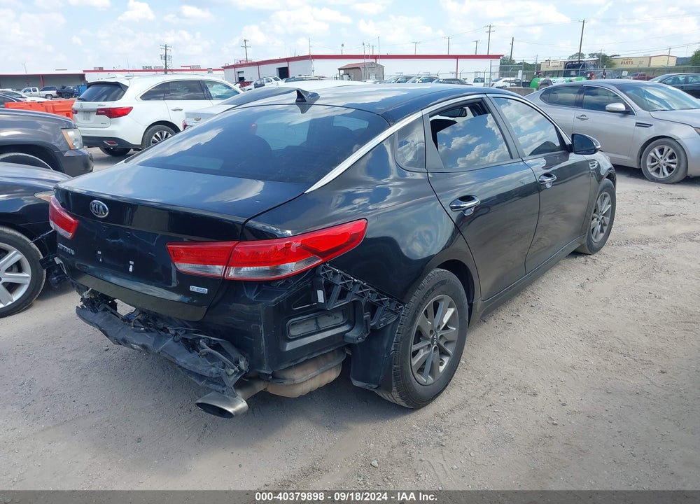 2016 KIA OPTIMA LX TURBO VIN: 5XXGT4L13GG091713