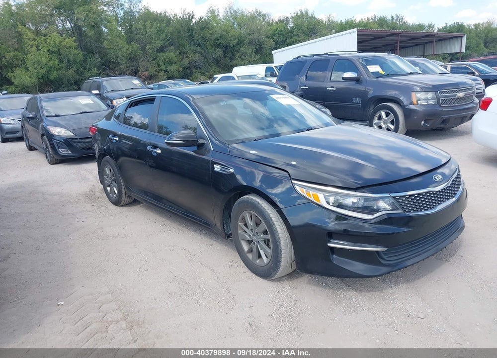 2016 KIA OPTIMA LX TURBO VIN: 5XXGT4L13GG091713