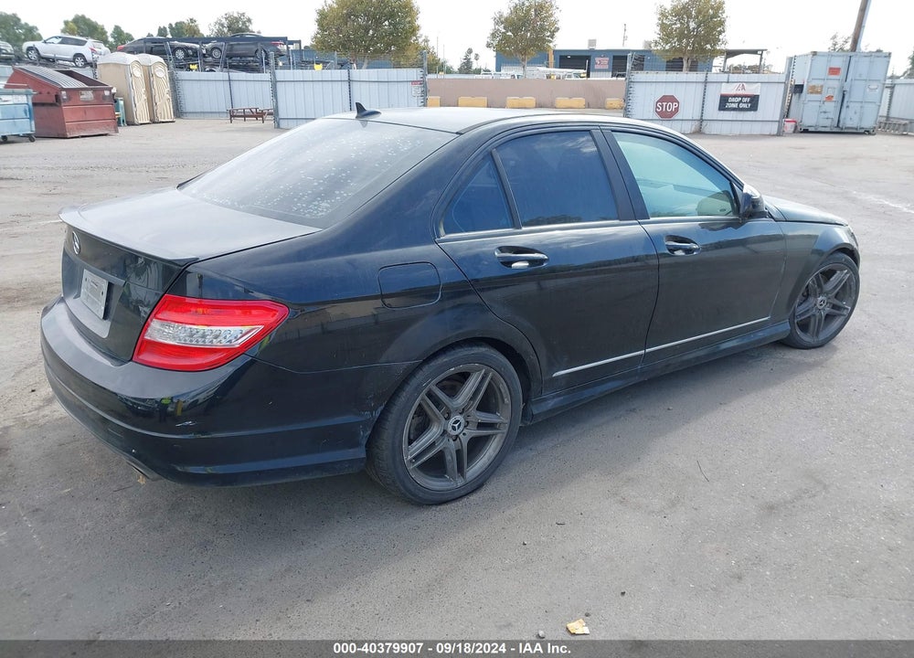 2009 MERCEDES-BENZ C 350 SPORT VIN: WDDGF56X39R050727