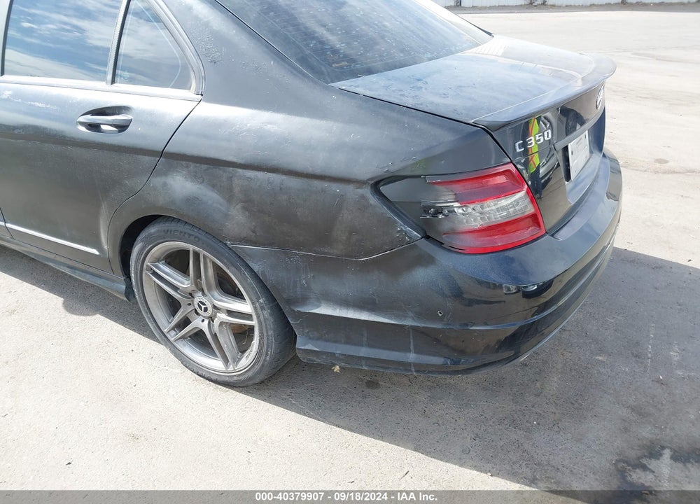 2009 MERCEDES-BENZ C 350 SPORT VIN: WDDGF56X39R050727
