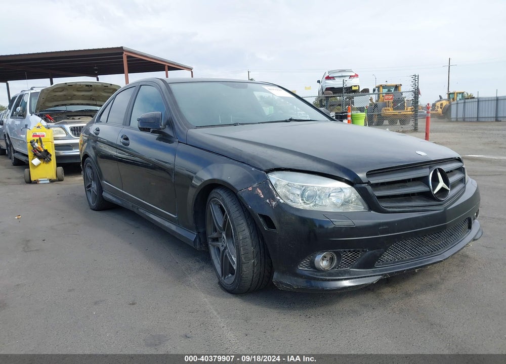 2009 MERCEDES-BENZ C 350 SPORT VIN: WDDGF56X39R050727