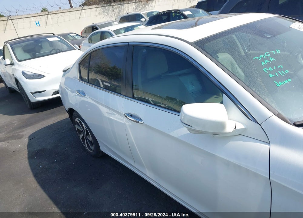 2016 HONDA ACCORD EX-L VIN: 1HGCR2F93GA033732