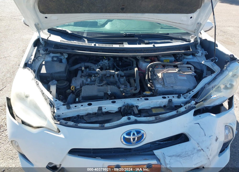 2012 TOYOTA PRIUS C TWO VIN: JTDKDTB3XC1504463
