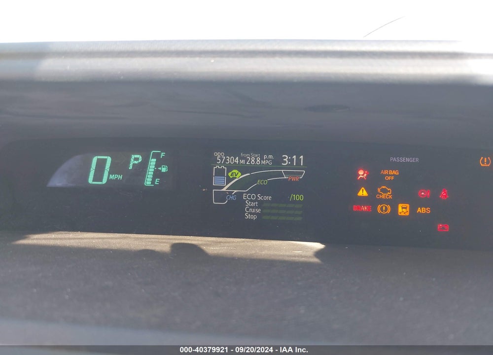 2012 TOYOTA PRIUS C TWO VIN: JTDKDTB3XC1504463
