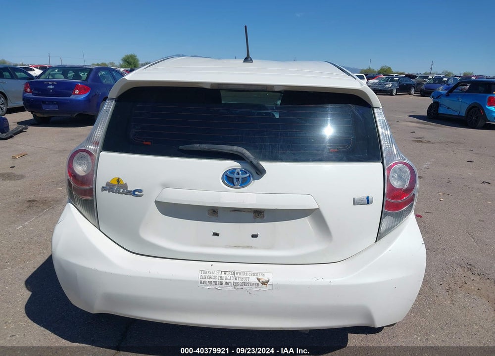 2012 TOYOTA PRIUS C TWO VIN: JTDKDTB3XC1504463