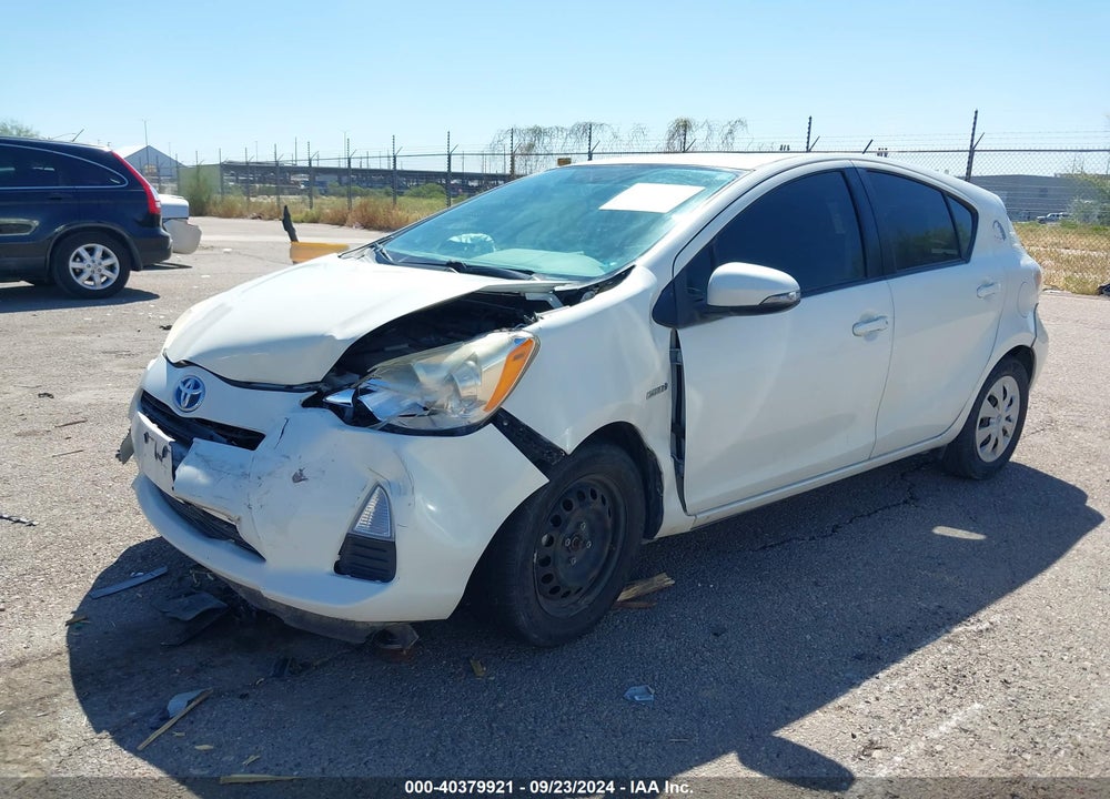 2012 TOYOTA PRIUS C TWO VIN: JTDKDTB3XC1504463