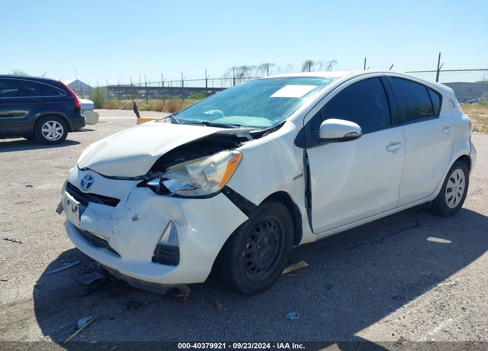 2012 TOYOTA PRIUS C TWO VIN: JTDKDTB3XC1504463