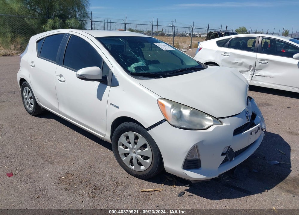 2012 TOYOTA PRIUS C TWO VIN: JTDKDTB3XC1504463