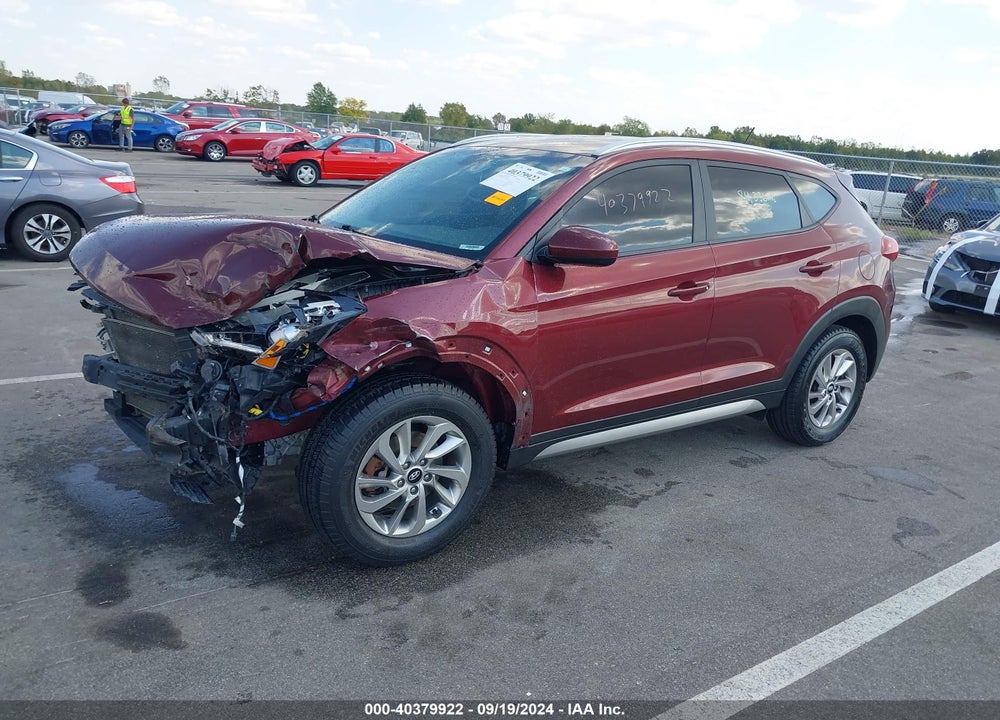 2017 HYUNDAI TUCSON SE VIN: KM8J33A49HU295209