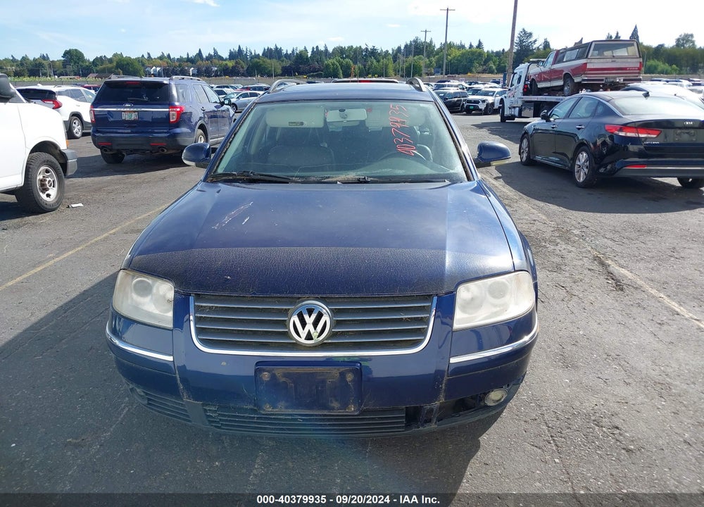 2005 VOLKSWAGEN PASSAT GLS TDI VIN: WVWCE63B85E137793