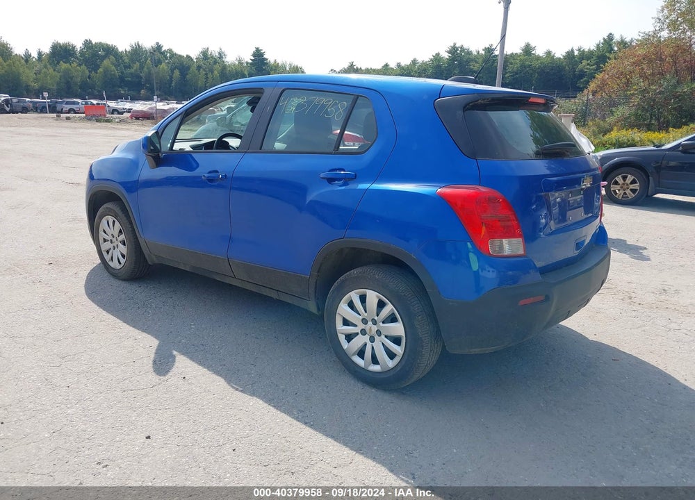 2015 CHEVROLET TRAX 1LS VIN: KL7CJPSB4FB093245