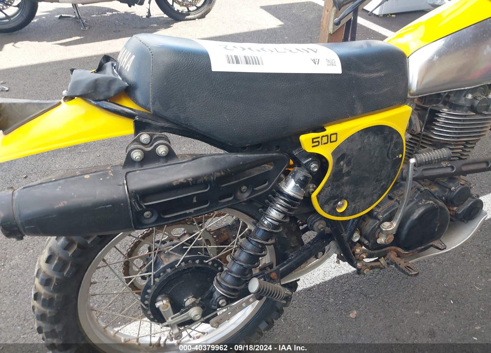 1978 YAMAHA TTR50E VIN: 1T1104591