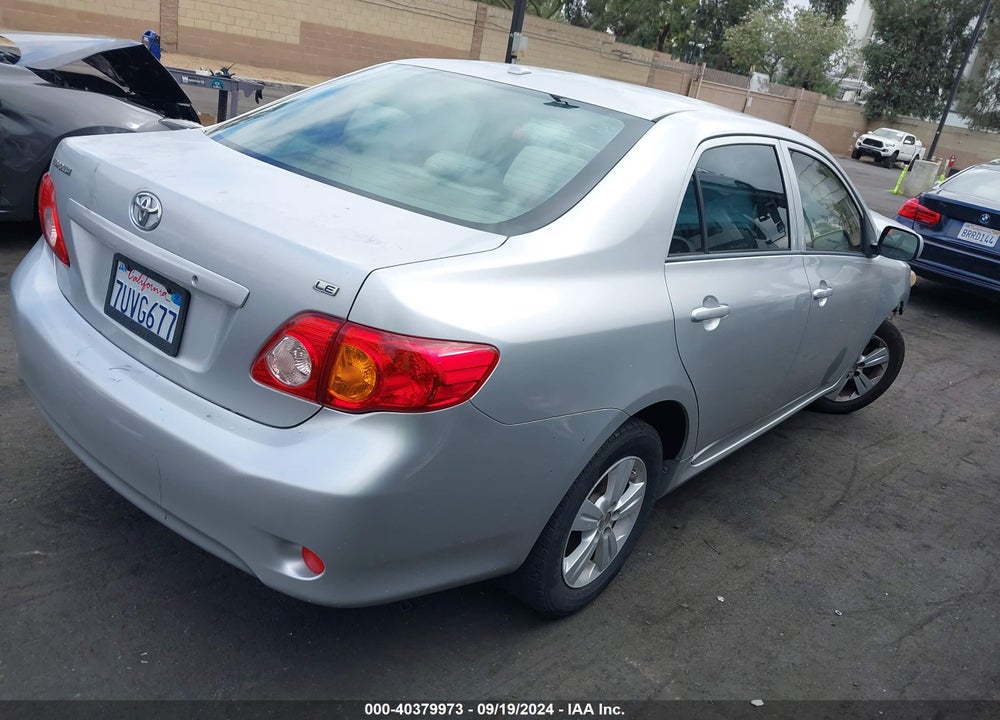 2010 TOYOTA COROLLA LE VIN: JTDBU4EE0AJ068836