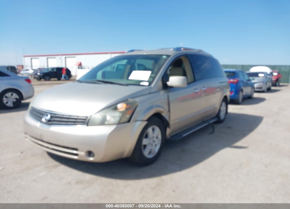 2007 NISSAN QUEST 3.5 S VIN: 5N1BV28U67N116325