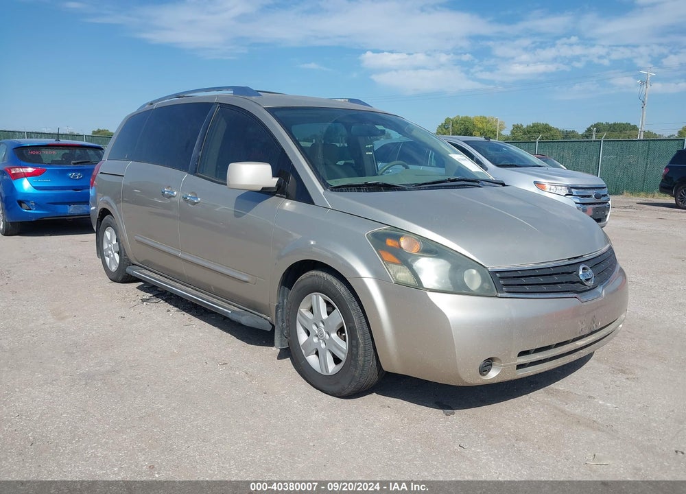 2007 NISSAN QUEST 3.5 S VIN: 5N1BV28U67N116325
