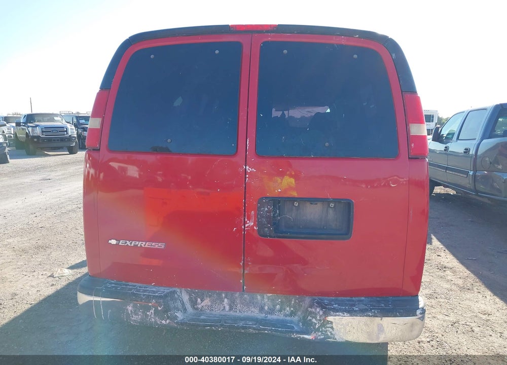 2008 CHEVROLET EXPRESS LS VIN: 1GAHG39K581205283