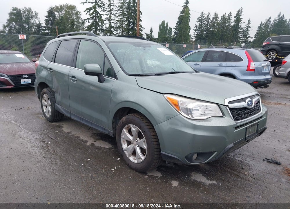 2014 SUBARU FORESTER 2.5I LIMITED VIN: JF2SJAHC5EH402939