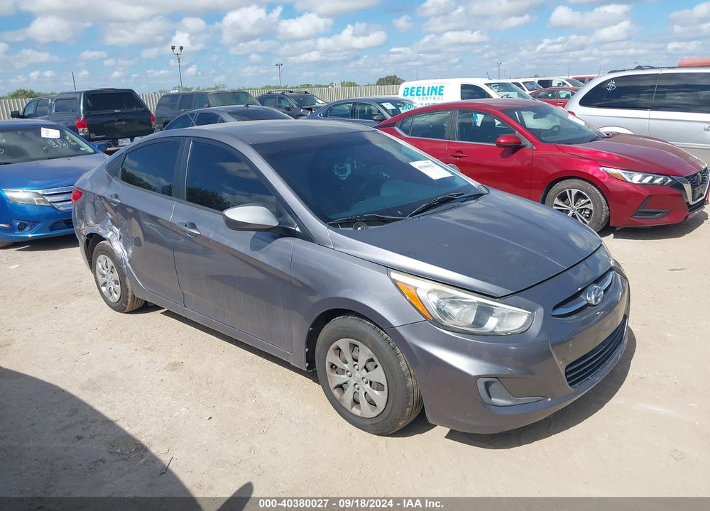 2016 HYUNDAI ACCENT SE VIN: KMHCT4AE4GU984807
