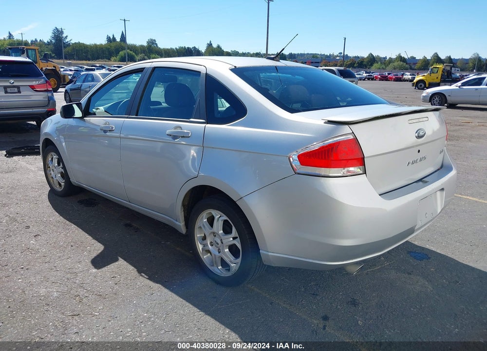 2009 FORD FOCUS SES VIN: 1FAHP36N59W242625