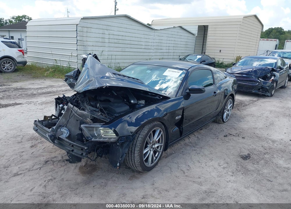 2013 FORD MUSTANG GT PREMIUM VIN: 1ZVBP8CF4D5200436