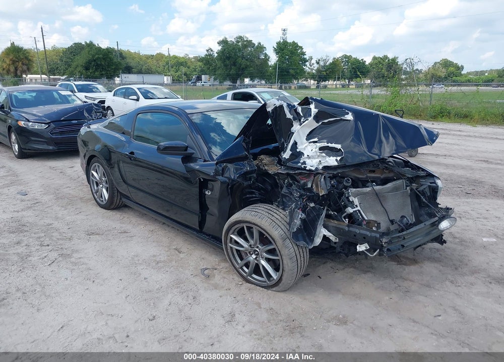 2013 FORD MUSTANG GT PREMIUM VIN: 1ZVBP8CF4D5200436