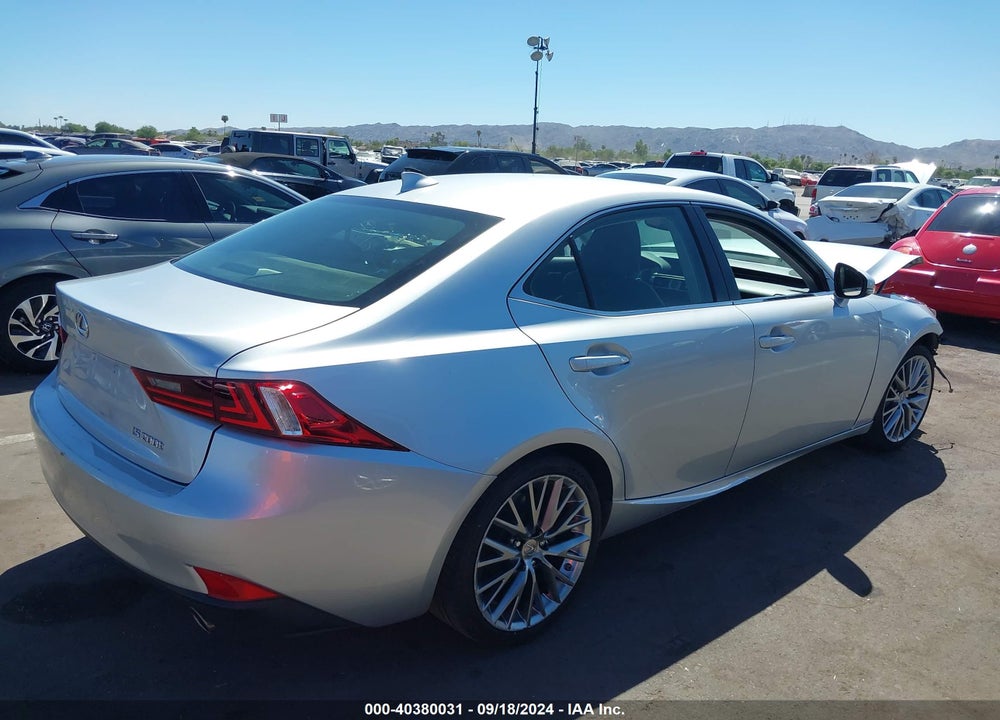 2016 LEXUS IS 200T VIN: JTHBA1D22G5002156
