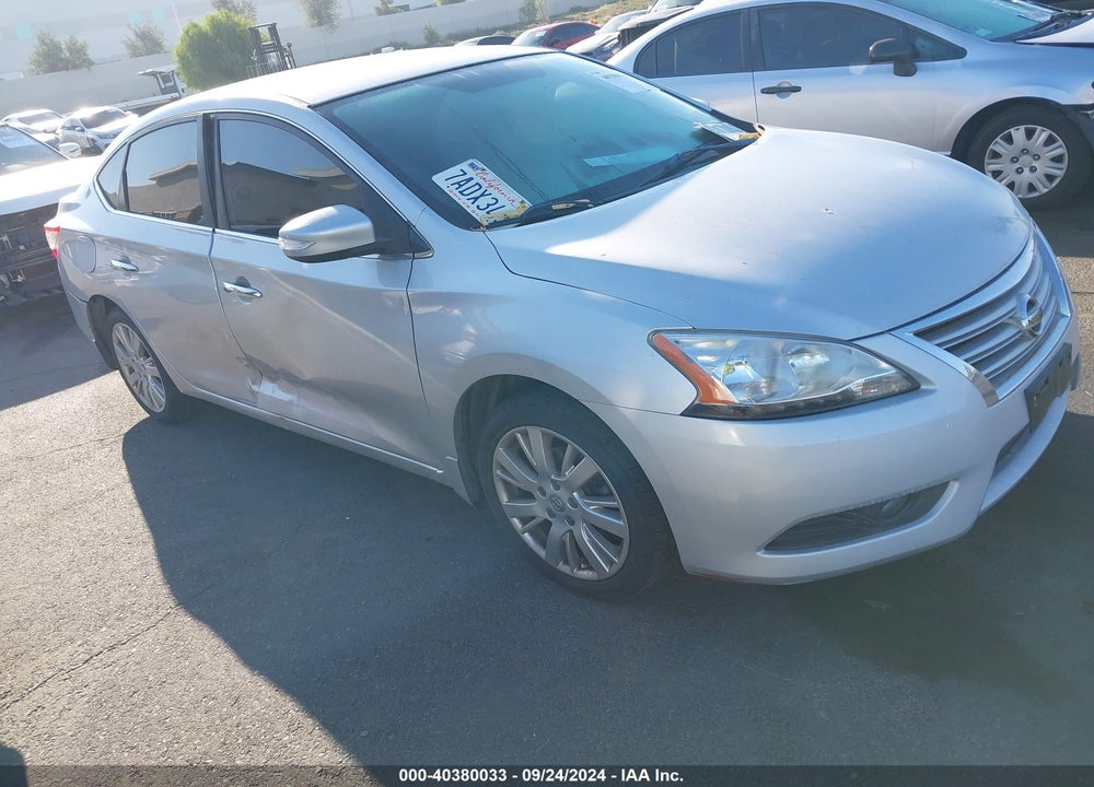 2013 NISSAN SENTRA SL VIN: 3N1AB7AP2DL680899
