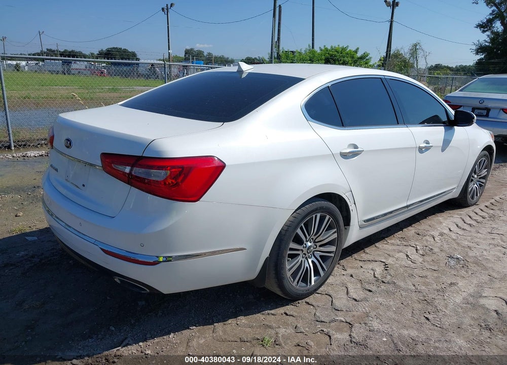 2014 KIA CADENZA PREMIUM VIN: KNALN4D78E5128510