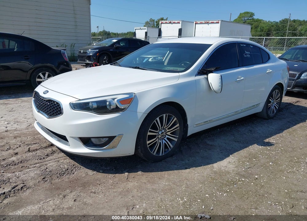 2014 KIA CADENZA PREMIUM VIN: KNALN4D78E5128510