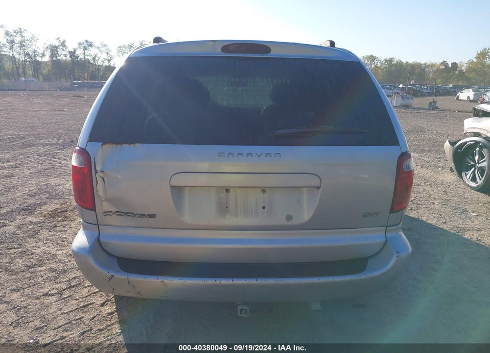 2005 DODGE CARAVAN SXT VIN: 1D4GP45R15B393059