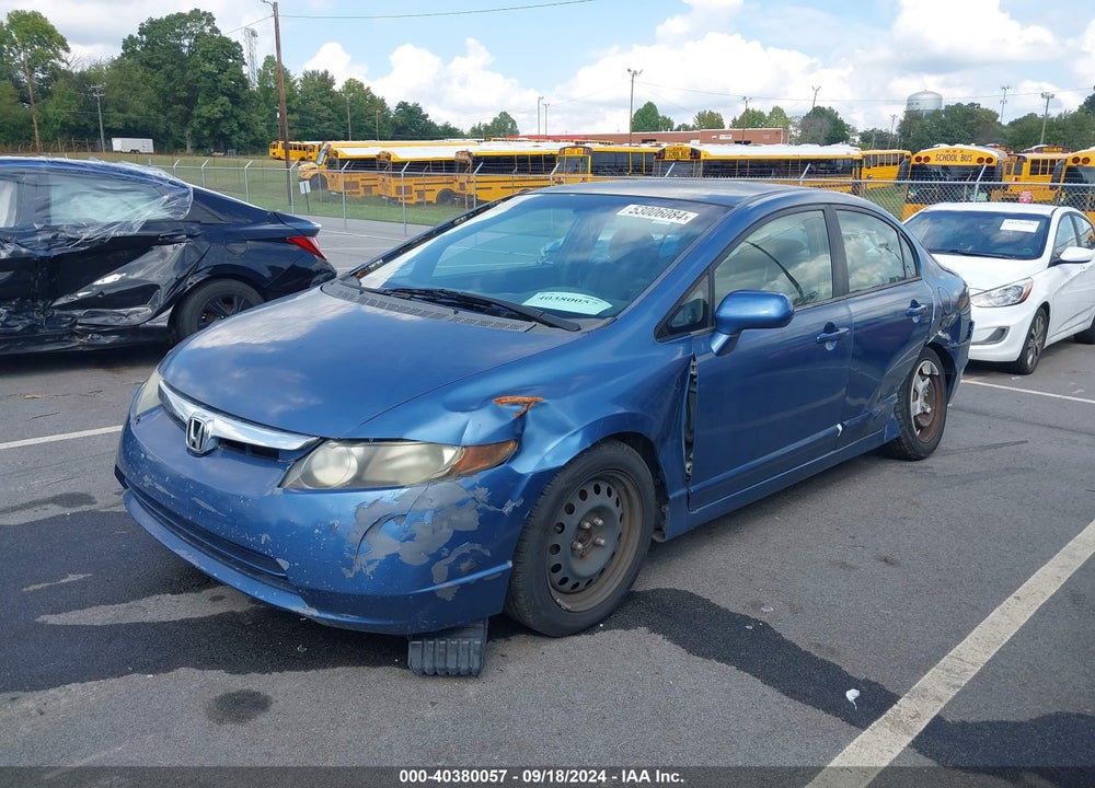2007 HONDA CIVIC LX VIN: 1HGFA16557L020738