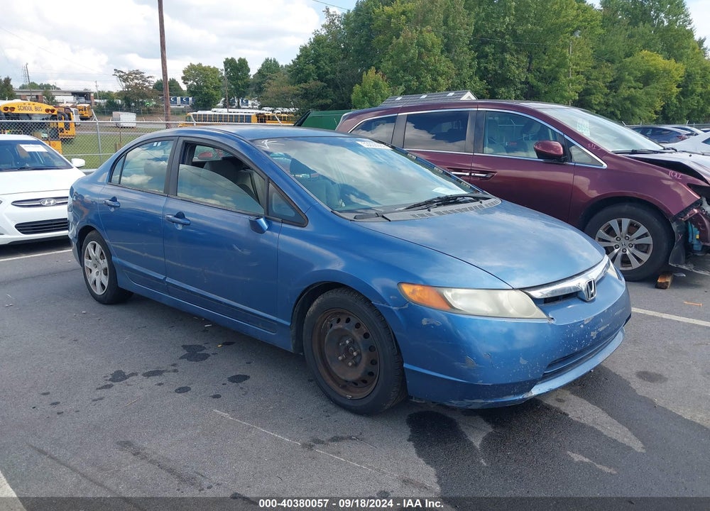 2007 HONDA CIVIC LX VIN: 1HGFA16557L020738