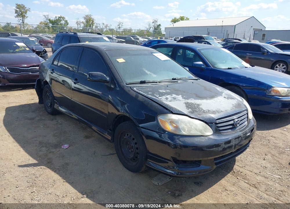 2004 TOYOTA COROLLA S VIN: 1NXBR32E14Z238409
